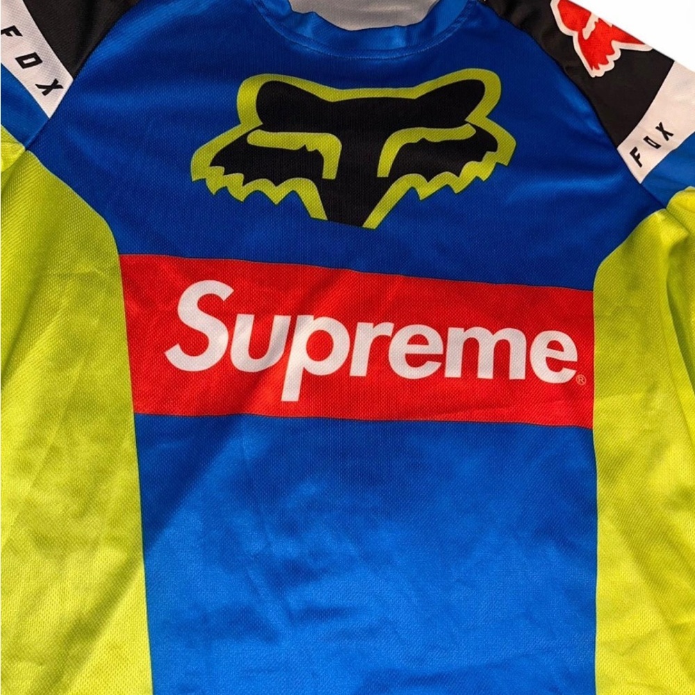 Supreme Blue multi color long sleeve Shirt